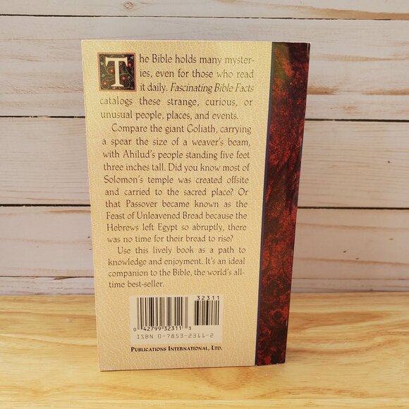 Bible Reference Library 3 Book Set Who's Who, Almanac, Fascinating Bible Facts - Picture 15 of 16